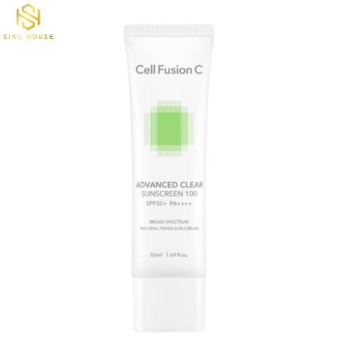 Kem chống nắng CELL FUSION C Advanced Clear Sunscreen 50mL