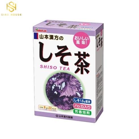 Trà tía tô YAMAKAN Shiso Tea 8g x 22 gói