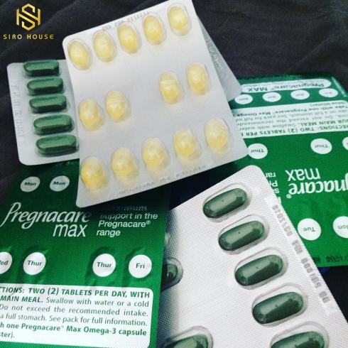 Vitamin tổng hợp cho bà bầu VITABIOTICS Pregnacare Max 84 viên