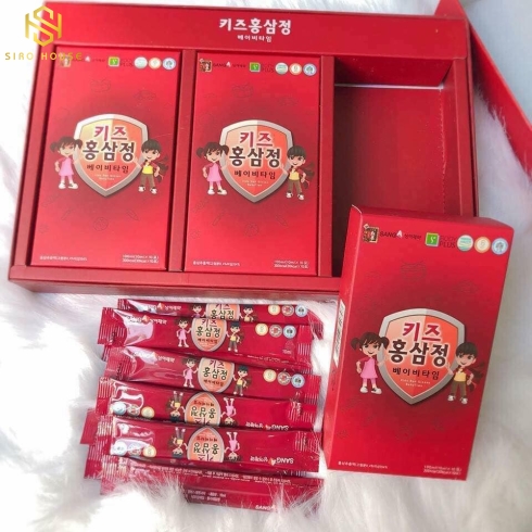 NƯỚC UỐNG HỒNG SÂM BABY TRẺ EM CỦA TẬP ĐOÀN SANGA.