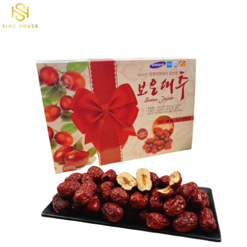 Táo Đỏ Sấy Khô Hàn Quốc Samsung Boeun Jujube 1KG
