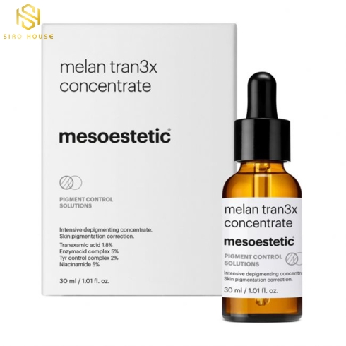 Tinh chất trị nám MESOESTETIC Melan Tran3x Concentrate 30mL 