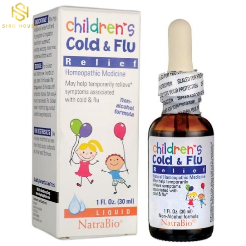 SIRO ĐẶC TRỊ CẢM CÚM CHO BÉ COLD AND FLU