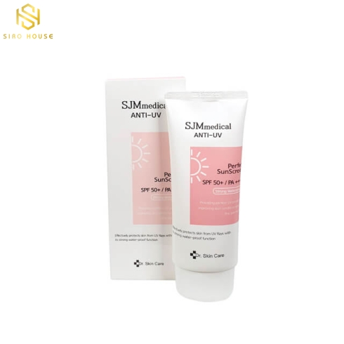 Kem Chống Nắng Nâng Tone Da Dịu Nhẹ SJMmedical Anti-UV Perfect Sunscreen SPF 50+/ PA ++++ Dr. Skin C