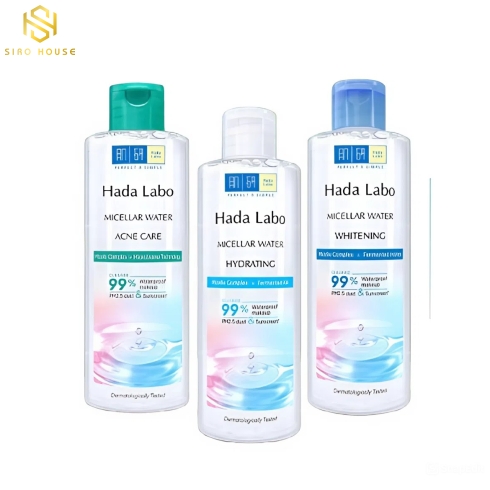 Nước Tẩy Trang HADA LABO Micellar Water 240mL – Acne Care / Hydrating / Whitening