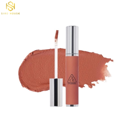 Son kem lì 3CE Hazy Lip Clay #Butter Beige