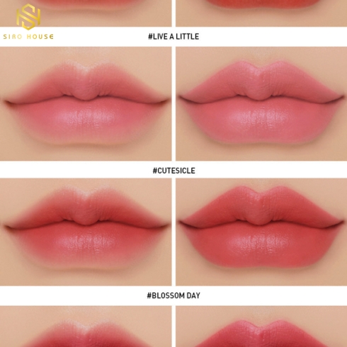 Son kem lì 3CE Cloud Lip Tint