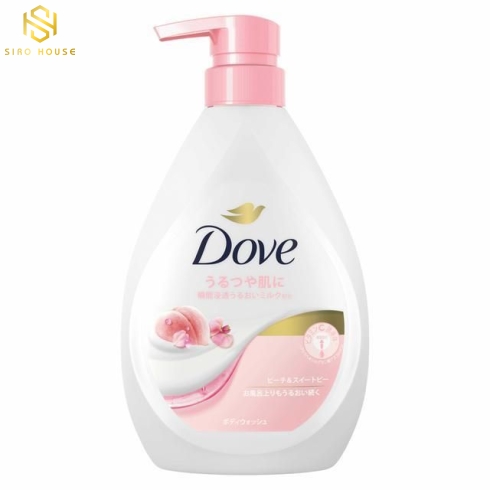  Sữa tắm DOVE Hương Đào & Đậu ngọt 470g