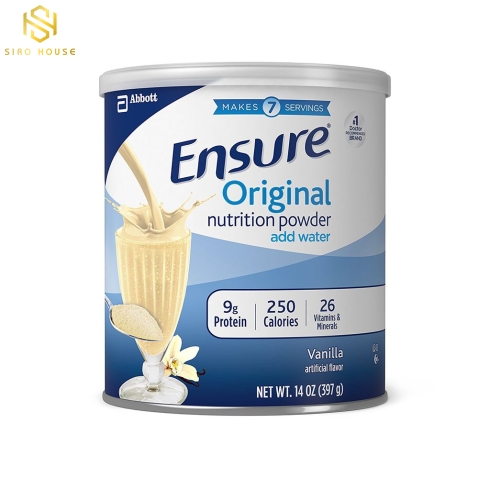 Sữa bột ENSURE Orginal Nutrition Powder 397g - Nhập từ Mỹ