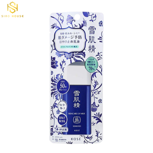 Sữa Chống Nắng Kose Sekkisei Skincare UV Milk 60g SPF50+ PA++++