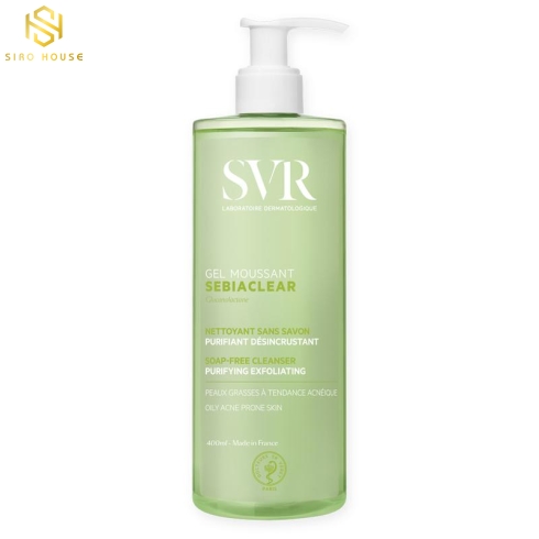 Sữa rửa mặt SVR Sebiaclear Gel Moussant 400ml