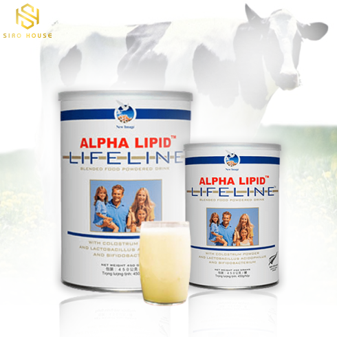Sữa non ALPHA LIPID LIFELINE NEW ZEALAND (450g)