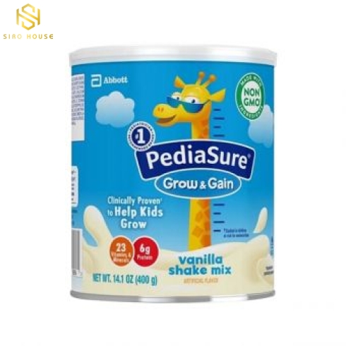 Sữa bột trẻ em PEDIASURE Grow & Gain #Vanilla 400g