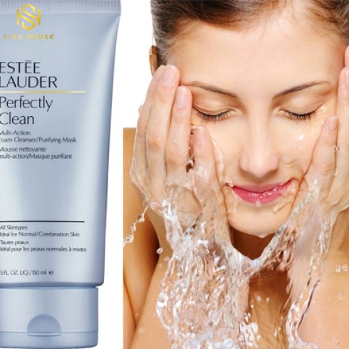 Sữa rửa mặt/ Tẩy tế bào chết PERFECTLY Clean Multi-Action Cleansing Gelée/Refiner