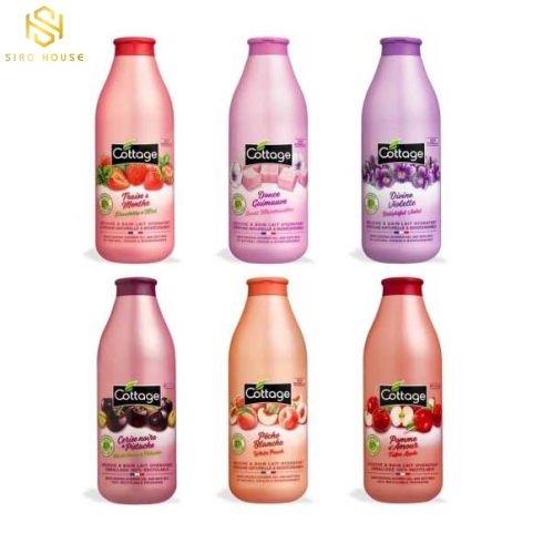Sữa Tắm COTTAGE Shower Gel And Bath Milk 750ml.