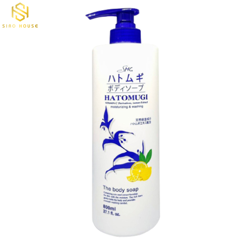Sữa Tắm Ý Dĩ SHC Hatomugi 800mL
