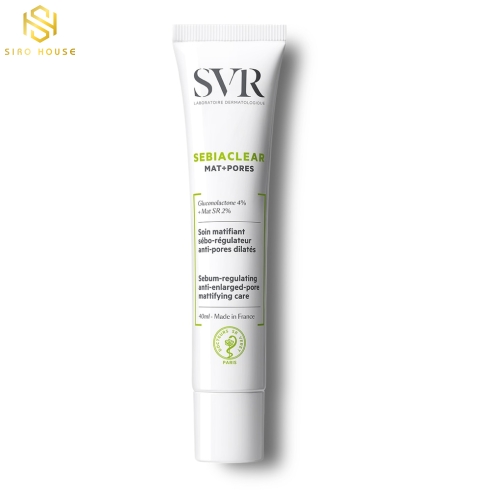 Kem dưỡng SVR Sebiaclear MAT+PORES