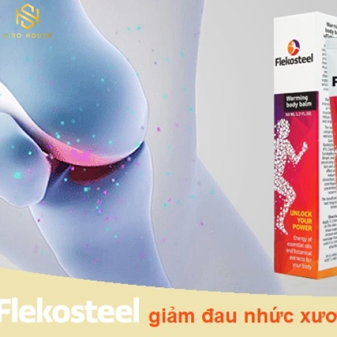 Kem bôi giảm đau nhức xương khớp FLEKOSTEEL Warming Body Balm