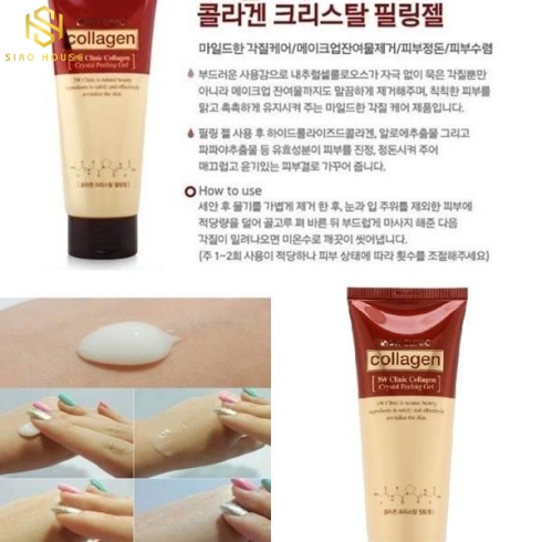 Tẩy tế bào chết mặt 3W Clinic