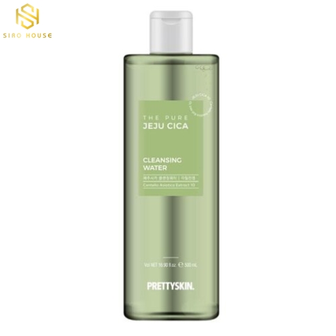 Nước Tẩy Trang PRETTYSKIN The Pure Jeju Cica Cleansing Water 500ML