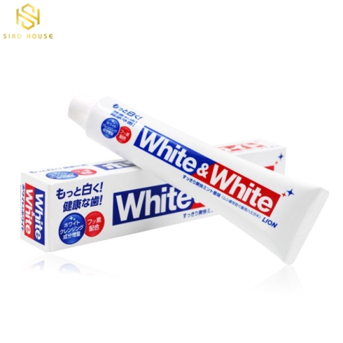 Kem đánh răng Nhật White & White 150g