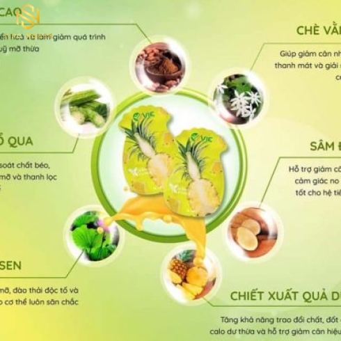 Kẹo dứa giảm cân VIC 7 gói