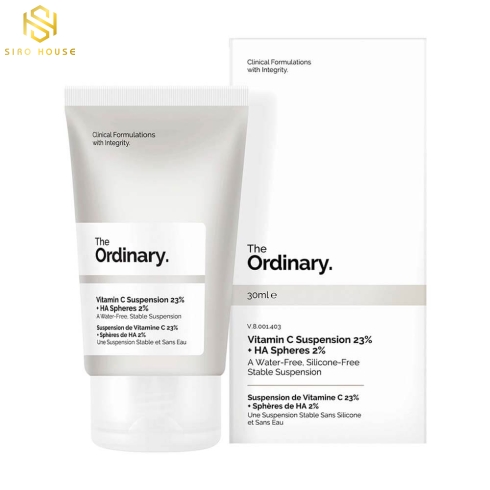 Tinh chất dưỡng sáng da trị thâm nám THE ORDINARY. Vitamin C Suspension 23% + HA Spheres 2% 30mL