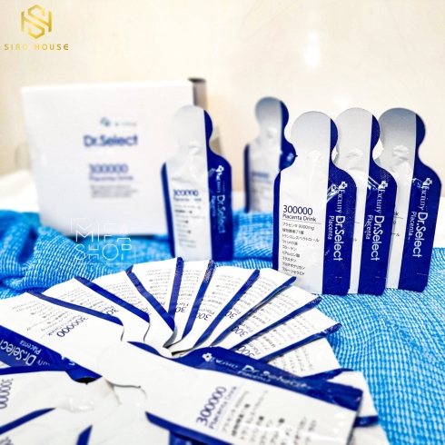 Tinh chất nhau thai heo Dr. Select Placenta Drink 300000 dạng gói