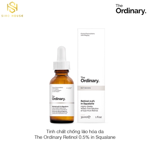 Tinh chất chống lão hoá THE ORDINARY Retinol 0.5% in Squalane 30mL	