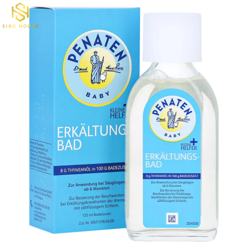 Tinh Dầu Tắm Chống Cảm PENATEN Erkaltungsbad, 125mL