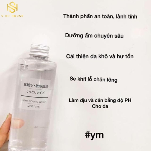 Nước hoa hồng MUJI 200mL