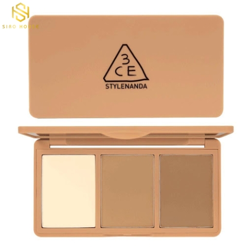 Phấn tạo khối 3CE Face Contour Tuning Palette Tawny	