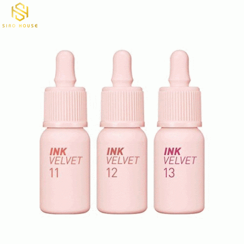 Son kem lì Peripera Lip Tint INK Velvet Tint #12 & #13 