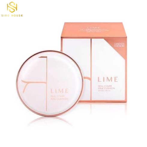 Phấn nước LIME Real Cover Pink Cushion 