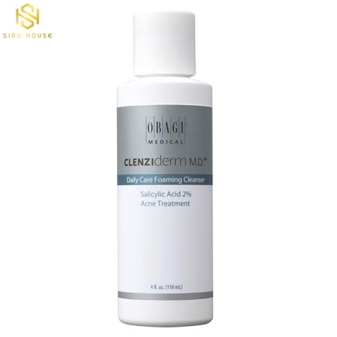 Sữa rửa mặt OBAGI Clenziderm M.D. Daily Care Foaming Cleanser 118mL