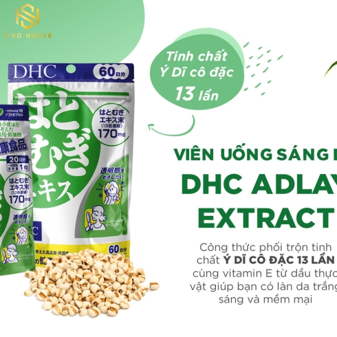 Viên uống trắng da DHC (30 viên)