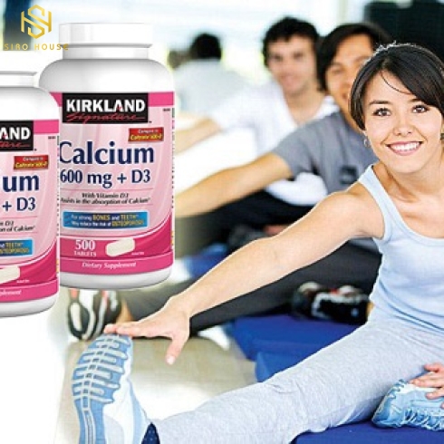 Calcium 600mg with Vitamin D3 500viên