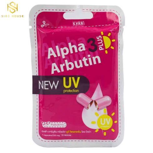 Viên kích trắng ALPHA ARBUTIN 3Plus New UV Protection