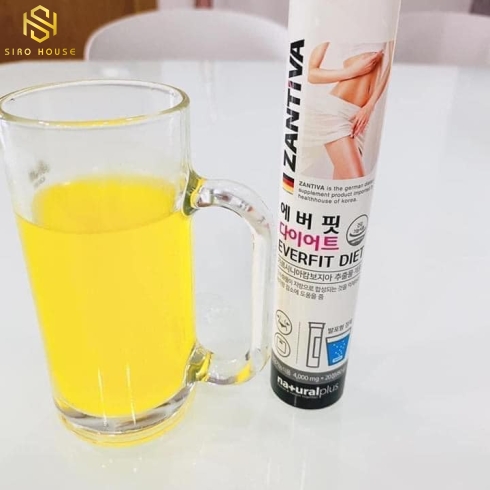Viên sủi giảm cân ZANTIVA Everfit Diet 20v