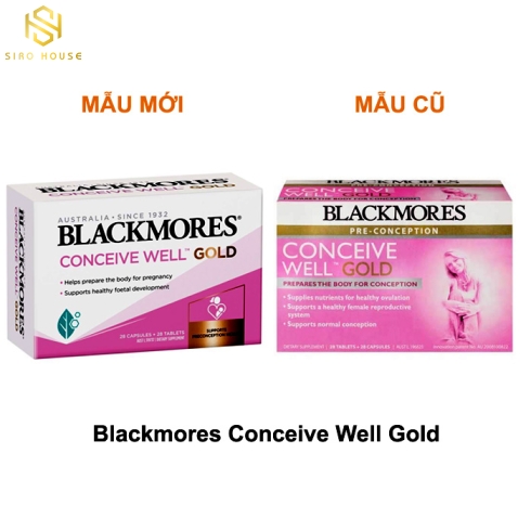 Viên uống tăng thụ thai BLACKMORES Conceive Well Gold
