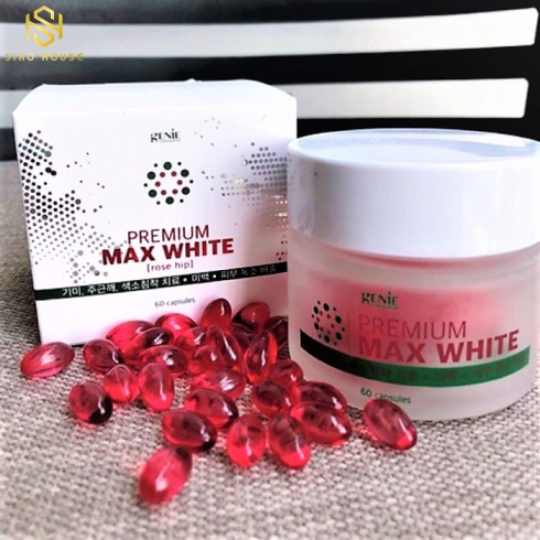 Viên uống trắng da GENIE Premium Max White