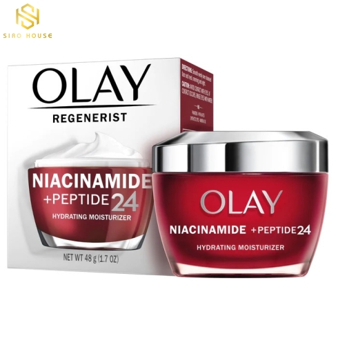  Kem dưỡng OLAY Niacinamide + Peptide 24 Hydrating Moisturizer 48g 