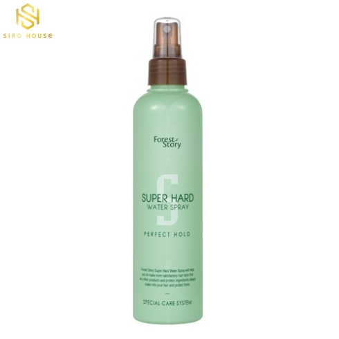 Gôm xịt giữ nếp tóc FOREST STORY Super Hard Water Spray 252ml