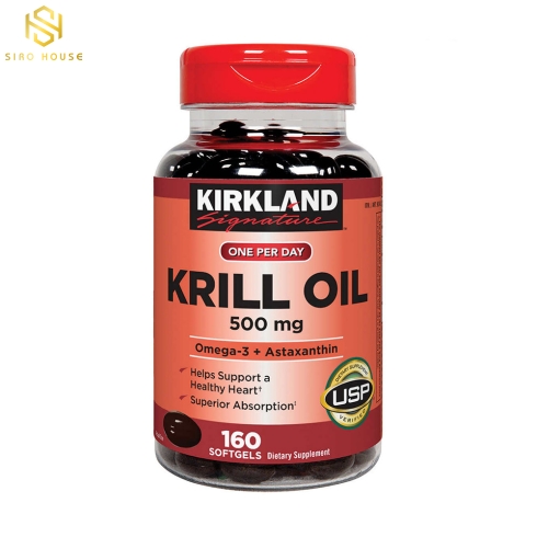 Viên nhuyễn thể Krill oil
