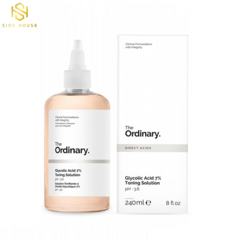 Nước cân bằng tẩy da chết THE ORDINARY Glycolic Acid 7% Toning Solution 240mL	