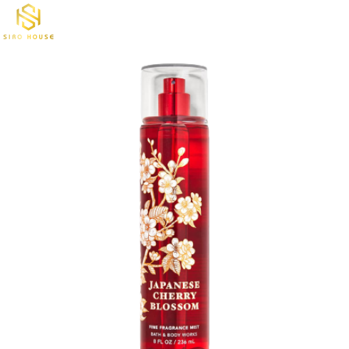 BATH & BODY WORKS JAPANESE CHERRY BLOSSOM MIST 236ML.
