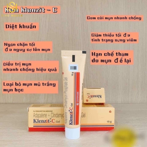 Gel trị mụn Klenzit C