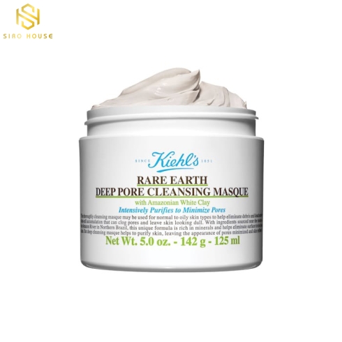 Mặt nạ đất sét KIEHL’S Rare Earth Deep Pore Cleansing Masque