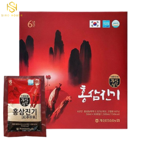 Nước hồng sâm núi GAESUNG Nonghyup 30 gói x 50mL
