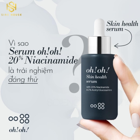 Tinh Chất Dưỡng Sáng Da, Giảm Thâm Nám oh!oh! Skin Health Serum Hàn Quốc